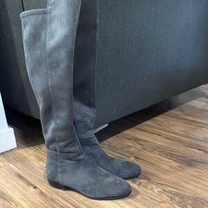 MICHAEL Michael Kors Gray Over the Knee Boots
